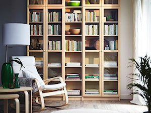 Pokój dzienny IKEA - Średni beżowy szary salon - zdjęcie od IKEA