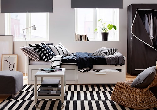 Sypialnia IKEA - Sypialnia, styl skandynawski - zdjęcie od IKEA