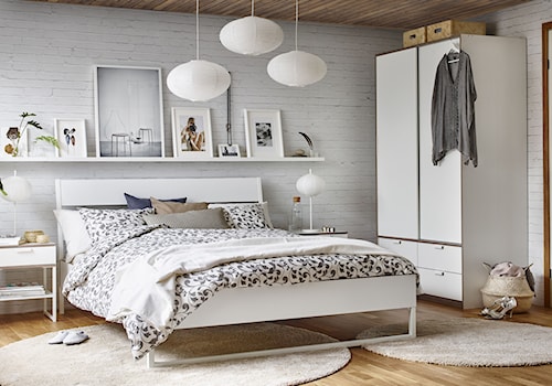 Sypialnia, styl skandynawski - zdjęcie od IKEA