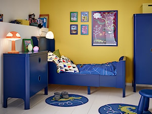 Pokój dziecka IKEA - Średni biały żółty pokój dziecka dla dziecka dla chłopca - zdjęcie od IKEA