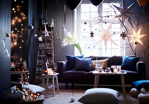 Kolekcja świąteczna 2016 - Średni szary salon z barkiem - zdjęcie od IKEA
