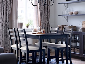 Jadalnia IKEA - Mała biała jadalnia, styl tradycyjny - zdjęcie od IKEA