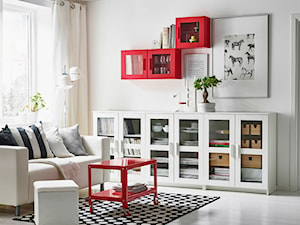Pokój dzienny IKEA - Mały biały salon - zdjęcie od IKEA