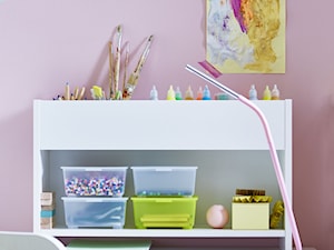 Pokój dziecka IKEA - Mały różowy pokój dziecka dla dziecka dla nastolatka dla dziewczynki - zdjęcie od IKEA