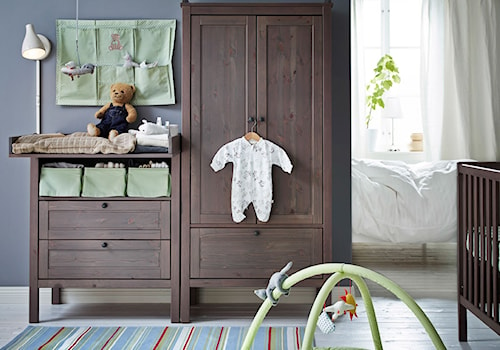 Pokój dziecka IKEA - Średni szary pokój dziecka dla niemowlaka dla chłopca dla dziewczynki - zdjęcie od IKEA