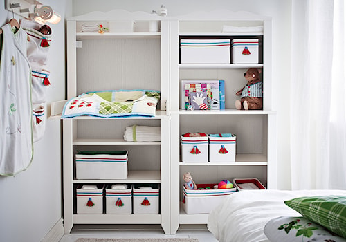 Pokój dziecka IKEA - Mały biały pokój dziecka dla niemowlaka dla chłopca dla dziewczynki - zdjęcie od IKEA