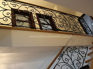 Balustrada kuta metaloplastyka - zdjęcie od Schody Mieczkowski