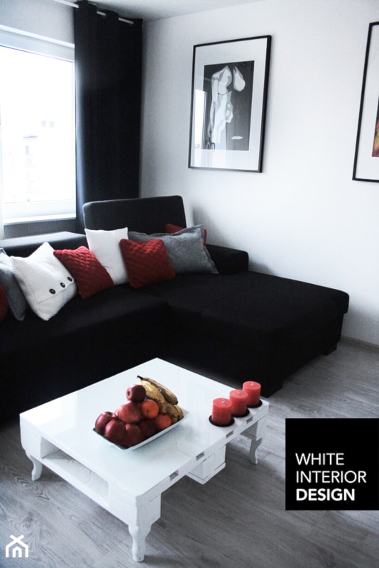 Mieszkanie 65m2 we Wrześni - Salon - zdjęcie od White Interior Design