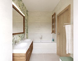 Naturalne barwy w łazience - zdjęcie od JMJ Interiors - Homebook