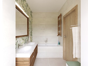 Naturalne barwy w łazience - zdjęcie od JMJ Interiors