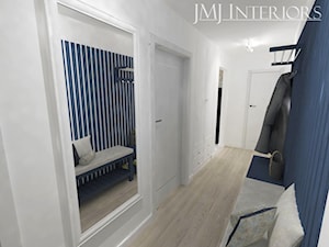 Sopocka kamienica w niebieskiej odsłonie - Hol / przedpokój - zdjęcie od JMJ Interiors