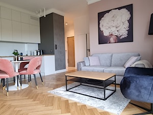 Apartament letni w Gdyni Redłowo - Kuchnia, styl nowoczesny - zdjęcie od JMJ Interiors