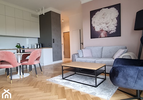Apartament letni w Gdyni Redłowo - Kuchnia, styl nowoczesny - zdjęcie od JMJ Interiors
