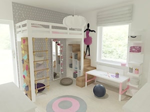 Pokój energicznej 5-latki - Pokój dziecka, styl skandynawski - zdjęcie od JMJ Interiors