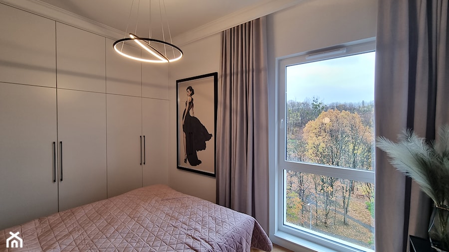 Apartament letni w Gdyni Redłowo - Sypialnia, styl nowoczesny - zdjęcie od JMJ Interiors
