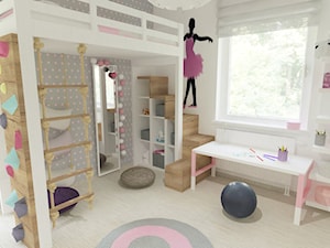 Pokój energicznej 5-latki - Pokój dziecka, styl skandynawski - zdjęcie od JMJ Interiors