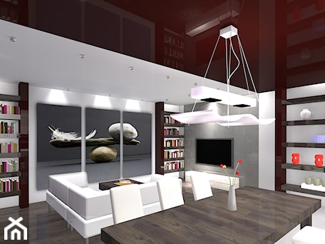 Aranżacje wnętrz - Salon: Apartament Katowice - BR design studio. Przeglądaj, dodawaj i zapisuj najlepsze zdjęcia, pomysły i inspiracje designerskie. W bazie mamy już prawie milion fotografii!