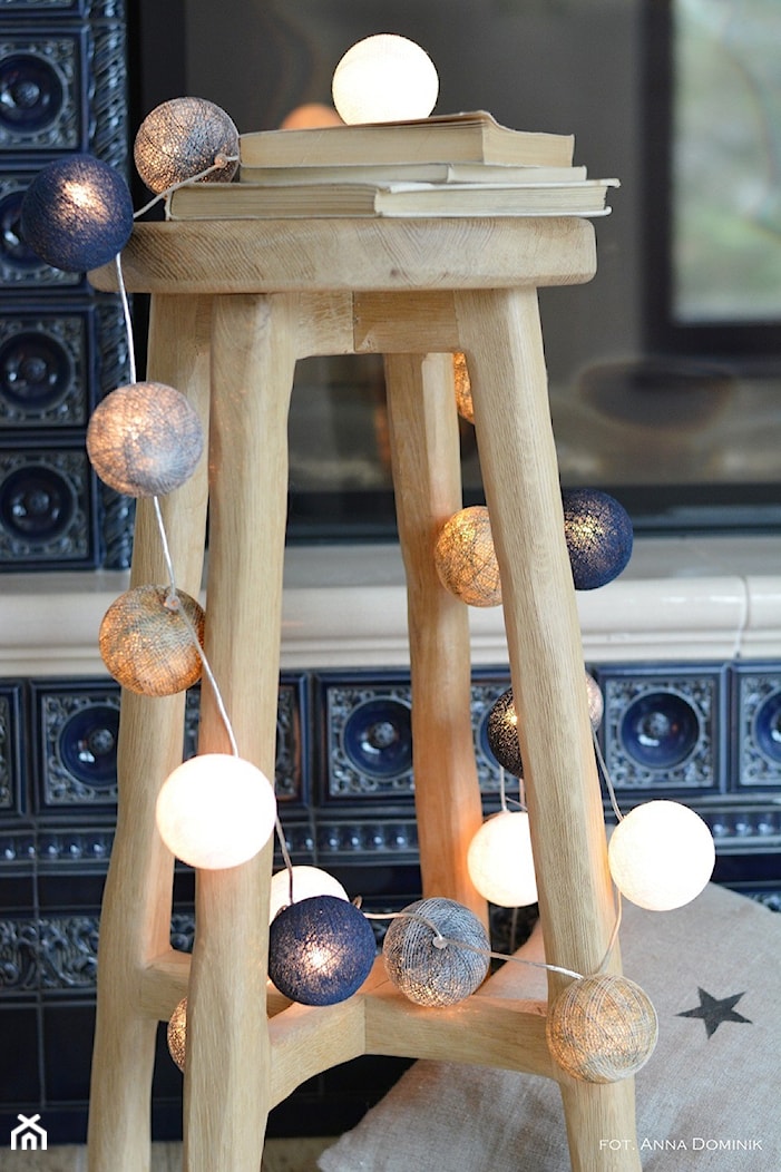 The Cotton Lamps: Gwiezdne kurtyny i świetle girlandy - stwórz prawdziwie świąteczną atmosferę! - zdjęcie od cottonlamps.com - Homebook