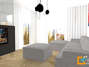 kawalerka w Poznaniu - Salon, styl minimalistyczny - zdjęcie od urzadzeni