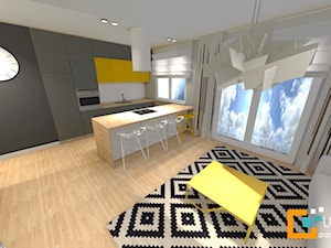 mieszkanie Ursus - Kuchnia, styl minimalistyczny - zdjęcie od urzadzeni