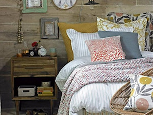 Mała sypialnia, styl rustykalny - zdjęcie od headboards.pl