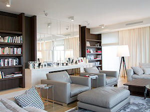 Apartament na Powiślu - Średni salon, styl nowoczesny - zdjęcie od Katarzyna Kraszewska Architektura Wnętrz