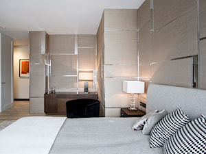Apartament na Powiślu - Średnia sypialnia, styl nowoczesny - zdjęcie od Katarzyna Kraszewska Architektura Wnętrz