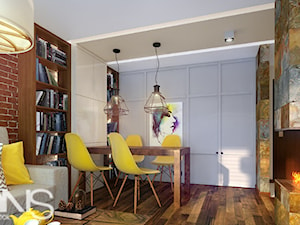 Mieszkanie - Łomianki - Salon, styl nowoczesny - zdjęcie od Draft Nook Studio Daria Gołębiowska