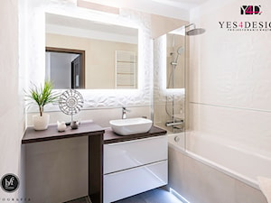 YES4DESIGN łazienka z płytkami 3D - zdjęcie od YES4DESIGN