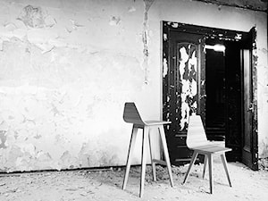 FORM hoker i krzesło dębowe - zdjęcie od Iwona Kosicka Design