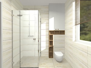 Olsztyn - łazienka - Łazienka, styl nowoczesny - zdjęcie od Monika Deptuła Projektant Wnętrz