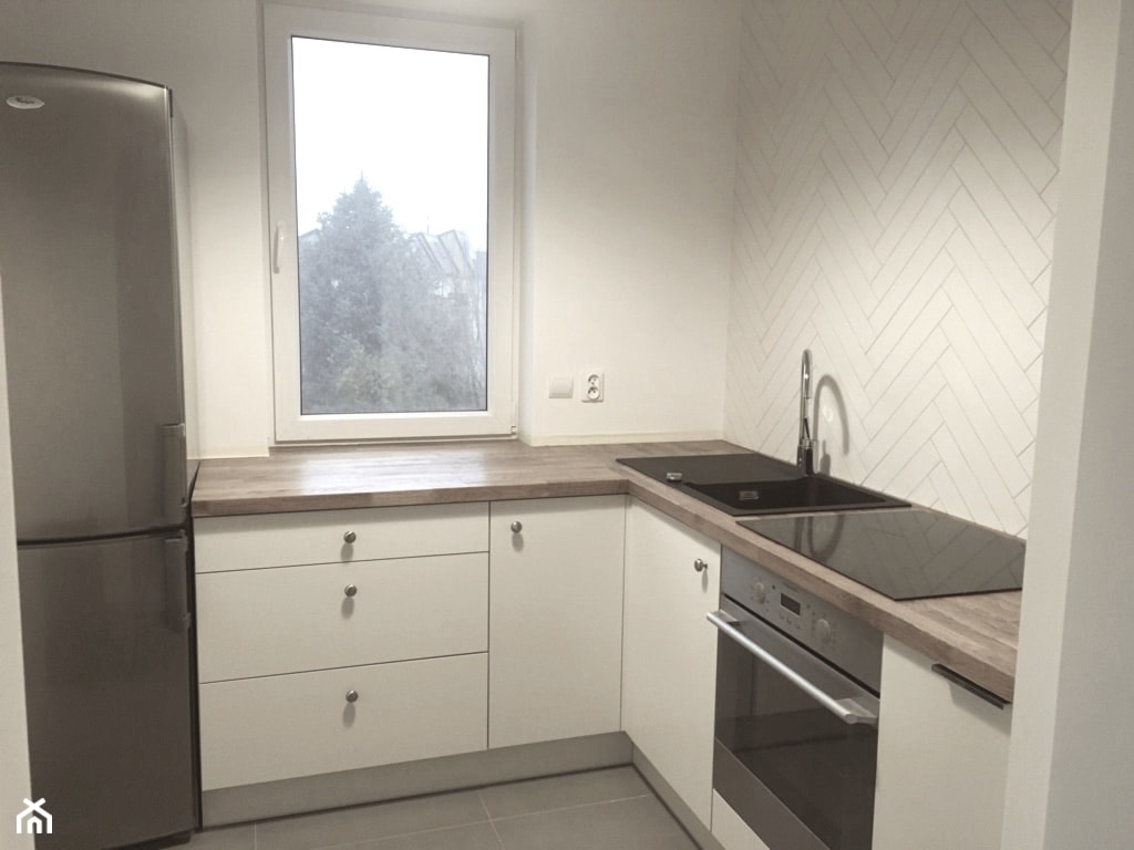 Modernizacja kuchni według porady projektowej - Kuchnia, styl minimalistyczny - zdjęcie od Monika Deptuła Projektant Wnętrz - Homebook