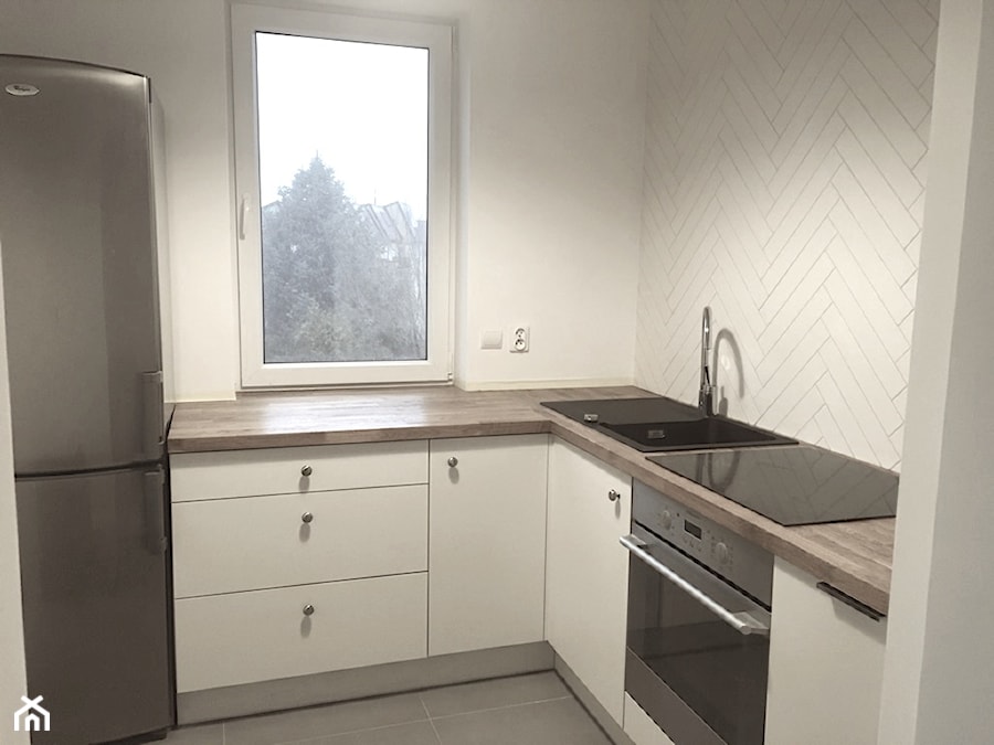 Modernizacja kuchni według porady projektowej - Kuchnia, styl minimalistyczny - zdjęcie od Monika Deptuła Projektant Wnętrz