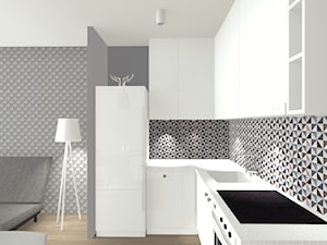 Mieszkanie Toruń - Kuchnia, styl nowoczesny - zdjęcie od Monika Deptuła Projektant Wnętrz