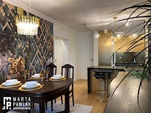 Elegancki apartament ze złotą duszą Wisła - zdjęcie od MARTA PAWLAK ARCHITEKTURA WNĘTRZ