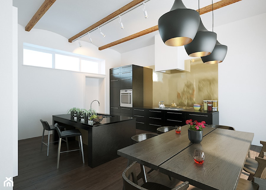 Mieszkanie prywatne - Kuchnia, styl nowoczesny - zdjęcie od Siedemjeden Architekci Pracownia Projektowa