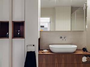 Mieszkanie w Gdyni 2013 - Średnia bez okna łazienka, styl nowoczesny - zdjęcie od formativ. kasia dudko