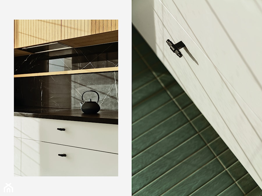 apartament w Gdyni 2021 - Kuchnia, styl nowoczesny - zdjęcie od formativ. kasia dudko