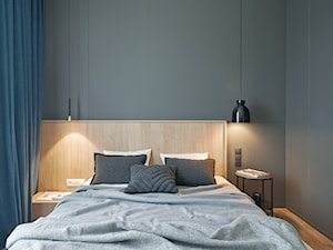 apartament w Gdyni 2021 - Sypialnia, styl skandynawski - zdjęcie od formativ. kasia dudko