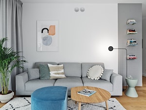apartament w Gdyni 2020 - Salon, styl skandynawski - zdjęcie od formativ. kasia dudko