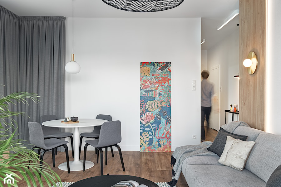 apartament w Gdyni 2021 - Jadalnia, styl skandynawski - zdjęcie od formativ. kasia dudko