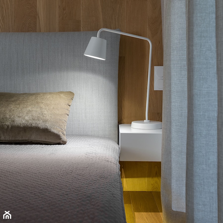 Dom z pieskiem - Sypialnia, styl minimalistyczny - zdjęcie od formativ. kasia dudko
