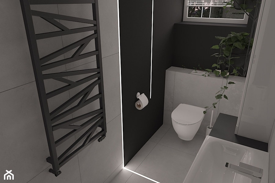 Projekt małego wc - zdjęcie od MOTIF DESIGN