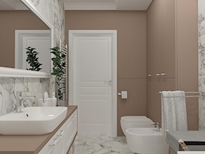 Klasyka w nowym wydaniu - Średnia łazienka, styl tradycyjny - zdjęcie od MOTIF DESIGN