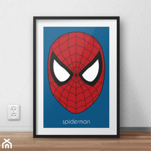 Plakat z wizerunkiem Spidermana - zdjęcie od scandiposter - Homebook