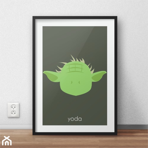 Plakat z Yoda - Mistrzem Jedi - zdjęcie od scandiposter