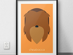 Plakat z Chewbacca - zdjęcie od scandiposter