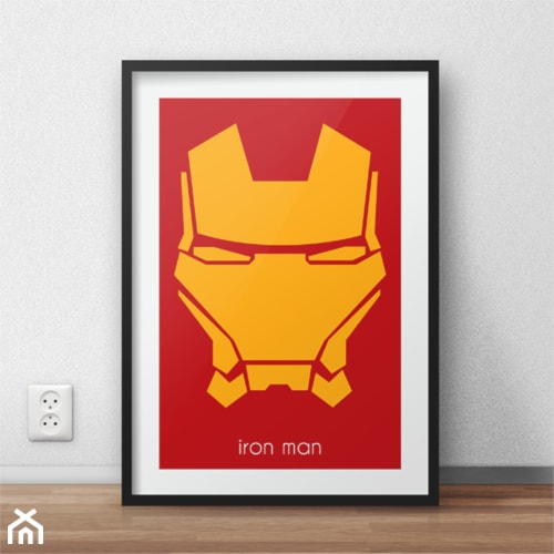 Plakat z Iron Manem - zdjęcie od scandiposter - Homebook