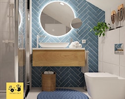 Mała łazienka za 5 000zł - zdjęcie od Pracownia projektowa Cudotwórcy - Homebook