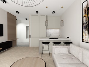 Apartament na wynajem - Salon, styl nowoczesny - zdjęcie od Anna Łysiak